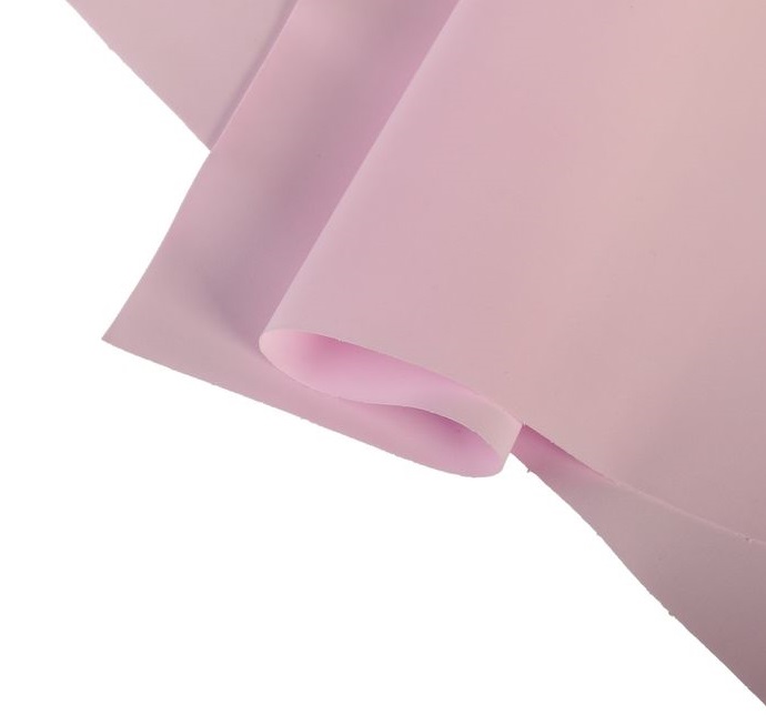 Фоамиран иранский 0,8-1 мм, Светло-розовый 30х30